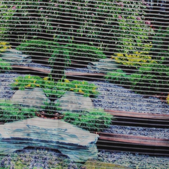 Retro Nature Graphic Tank Top With Tie Back - Picture 3 of 5